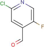 2-Chloro-5-fluoropyridine-4-carbaldehyde