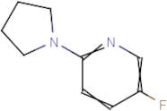 5-Fluoro-2-(pyrrolidin-1-yl)pyridine