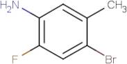 4-Bromo-2-fluoro-5-methylaniline