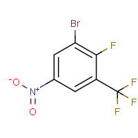 1-Bromo-2-fluoro-5-nitro-3-(trifluoromethyl)benzene