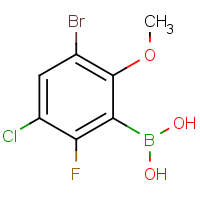 5-Bromo-3-chloro-2-fluorophenylboronic acid