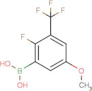 2-Fluoro-5-methoxy-3-(trifluoromethyl)phenylboronic acid