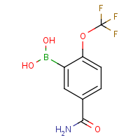 5-Carbamoyl-2-(trifluoromethoxy)phenylboronic acid