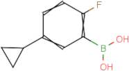 5-Cyclopropyl-2-fluorophenylboronic acid