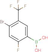 4-Bromo-2-fluoro-5-(trifluoromethyl)benzeneboronic acid