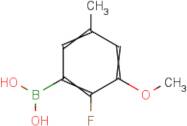 2-Fluoro-3-methoxy-5-methylphenylboronic acid