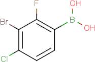 3-Bromo-4-chloro-2-fluorophenylboronic acid