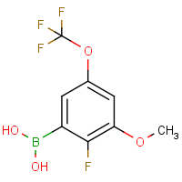 2-Fluoro-3-methoxy-5-(trifluoromethoxy)phenylboronic acid