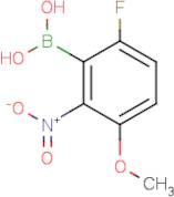 6-Fluoro-3-methoxy-2-nitrophenylboronic acid