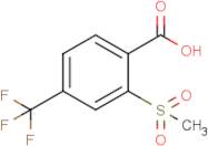 2-Methylsulfonyl-4-(trifluoromethyl)benzoic acid
