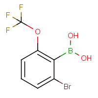 2-Bromo-6-(trifluoromethoxy)phenyboronic acid