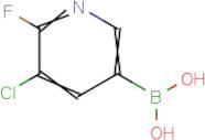 (5-Chloro-6-fluoropyridin-3-yl)boronic acid