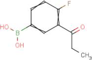 4-Fluoro-3-propanoylphenylboronic acid