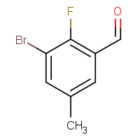 3-Bromo-2-fluoro-5-methylbenzaldehyde