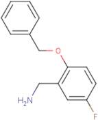 2-Benzyloxy-5-fluorobenzylamine