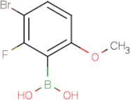 3-Bromo-2-fluoro-6-methoxyphenylboronic acid