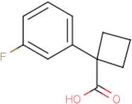 1-(3-Fluorophenyl)cyclobutane-1-carboxylic acid