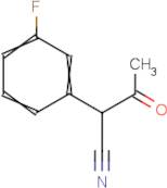 2-(3-Fluorophenyl)-3-oxobutanenitrile