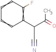 2-(2-Fluorophenyl)-3-oxobutanenitrile