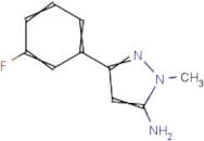 5-Amino-3-(3-fluorophenyl)-1-methylpyrazole