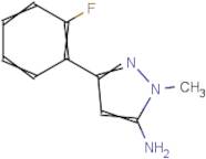 5-Amino-3-(2-fluorophenyl)-1-methylpyrazole