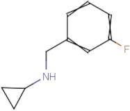 N-[(3-Fluorophenyl)methyl]cyclopropanamine