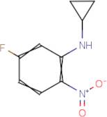 N-Cyclopropyl-5-fluoro-2-nitroaniline