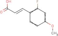 2-Fluoro-4-methoxycinnamic acid