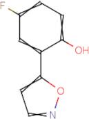 5-(5-Fluoro-2-hydroxyphenyl)isoxazole