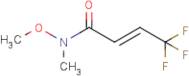 (2E)-4,4,4-Trifluoro-N-methoxy-N-methyl-2-butenamide