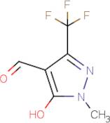 5-Hydroxy-1-methyl-3-(trifluoromethyl)-1H-pyrazole-4-carbaldehyde