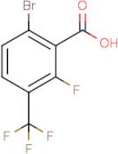 6-Bromo-2-fluoro-3-(trifluoromethyl)benzoic acid
