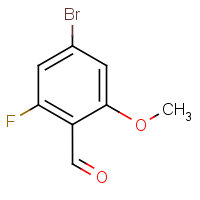 4-Bromo-2-fluoro-6-methoxybenzaldehyde