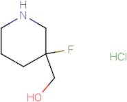 (3-Fluoropiperidin-3-yl)methanol hydrochloride