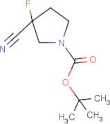 tert-Butyl 3-cyano-3-fluoropyrrolidine-1-carboxylate