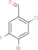 4-Bromo-2-chloro-5-fluorobenzaldehyde