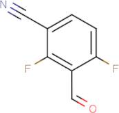 2,4-Difluoro-3-formylbenzonitrile