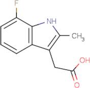 (7-Fluoro-2-methyl-1h-indol-3-yl)acetic acid