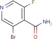 3-Bromo-5-fluoroisonicotinamide