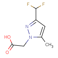 [3-(Difluoromethyl)-5-methyl-1H-pyrazol-1-yl]acetic acid