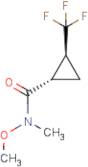 Trans-N-methoxy-N-methyl-2-(trifluoromethyl)cyclopropanecarboxamide