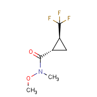 Trans-N-methoxy-N-methyl-2-(trifluoromethyl)cyclopropanecarboxamide