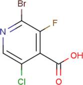 2-Bromo-5-chloro-3-fluoroisonicotinic acid