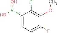 (2-Chloro-4-fluoro-3-methoxyphenyl)boronic acid