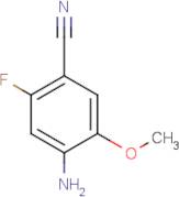 4-Amino-2-fluoro-5-methoxybenzonitrile