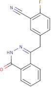 2-Fluoro-5-((4-oxo-3,4-dihydrophthalazin-1-yl)methyl)benzonitrile