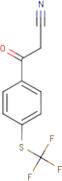 4-(Trifluoromethylthio)benzoylacetonitrile