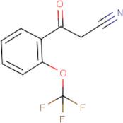 2-(Trifluoromethoxy)benzoylacetonitrile