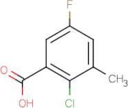 2-Chloro-5-fluoro-3-methylbenzoic acid