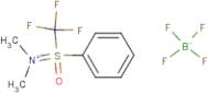 [(Oxido)phenyl(trifluoromethyl)-lambda4-sulfanylidene]dimethylammonuim tetrafluoroborate